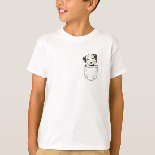 Hond Dalmatische Retriver Schattigee Honden Borstz T-shirt