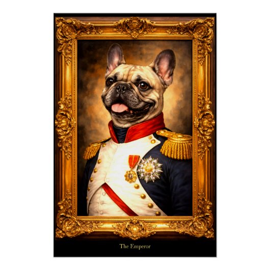 Hond de Keizer Perfect Poster (Voorkant)