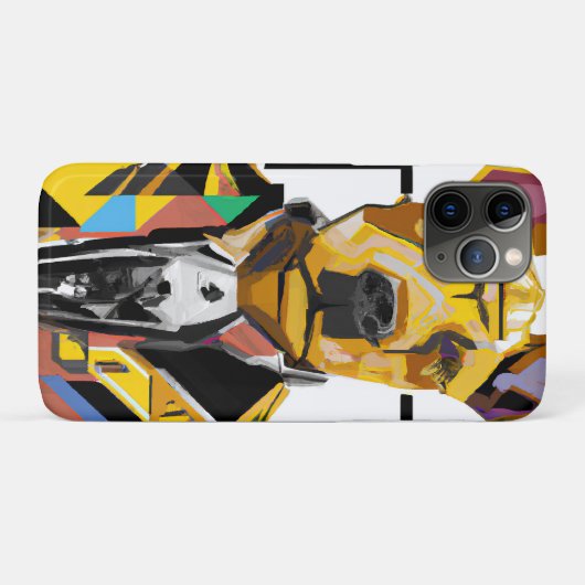 Hond die een pak draagt: digitale kunst Case-Mate iPhone case (Achterkant (horizontaal))