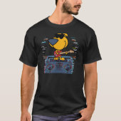 Hond die gitaar speelt t-shirt (Voorkant)