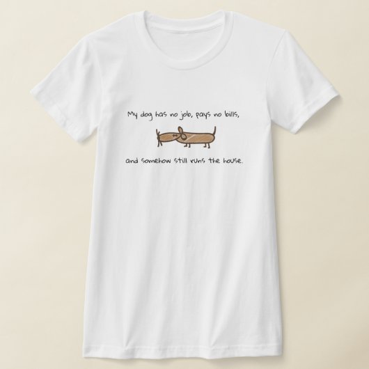 Hond Die Graatis Leeft T-shirt (Laagn)
