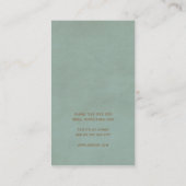  hond die met de luis loopt visitekaartje (Achterkant)