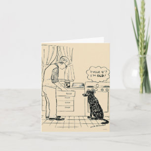 Hond die Ouder worden Kaart