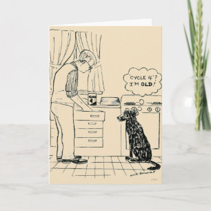 Hond die Ouder worden Kaart