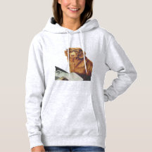 Hond die voor een tijdschrift zit