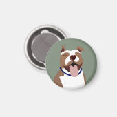 Hond, Dier, Huisdier Magneet (Voorkant / Achterkant)