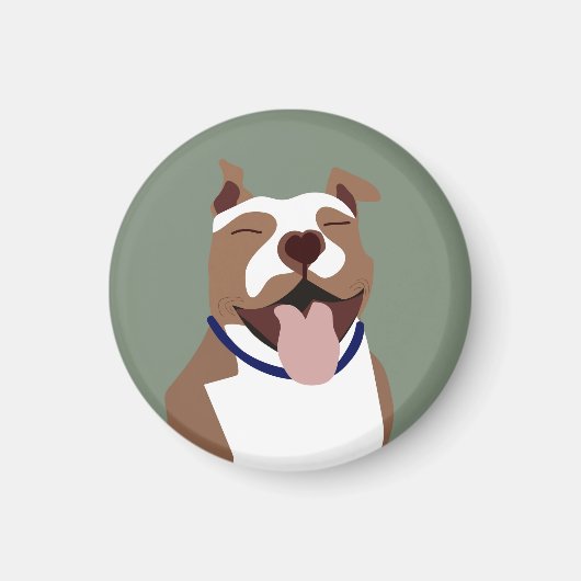 Hond, Dier, Huisdier Magneet (Voorkant)