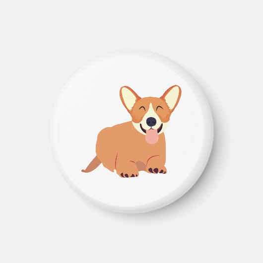 Hond, Dier, Kunst Magneet (Voorkant)