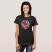Hond Dock Springen Dock Diving Honden Amerikaanse T-shirt (Voorkant volledig)