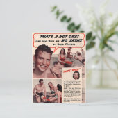  Hond Dog AD Briefkaart (Staand voorkant)