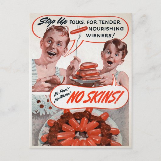  Hond Dog AD Briefkaart (Voorkant)