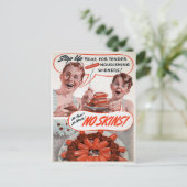  Hond Dog AD Briefkaart (Staand voorkant)