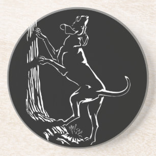 Hond Dog Art Drink Coasters Hunting Dog Onderzette Zandsteen Onderzetter