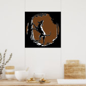 Hond Dog Art Poster Cool Hunting Dog Art Prints (Keuken)