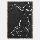 Hond Dog Blanket Hunting Dog Art Throw Blanket Deken (Voorkant Verticaal)