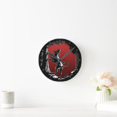 Hond Dog Clock Hunting Dog Art Wall Clock Ronde Klok (Huis)