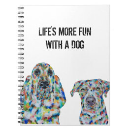 Hond Dog en Labrador Notitieboek 6,5 x 8,75 inch