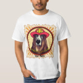 Hond Dog Firefighter T-Shirt (Voorkant)
