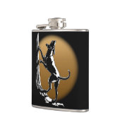 Hond Dog Flask Aangepaste Drinken voor jachthonden Heupfles (Links)