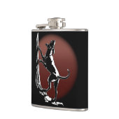 Hond Dog Flask Aangepaste Drinken voor jachthonden Heupfles (Links)