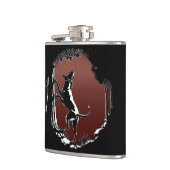 Hond Dog Flask Aangepaste Drinken voor jachthonden Heupfles (Links)