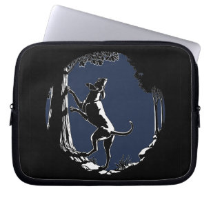 Hond Dog Hoesje Hunting Dog-laptophoes Laptop Sleeve