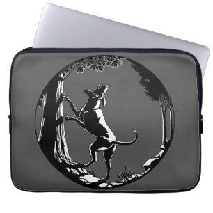 Hond Dog Hoesje Hunting Dog-laptophoes Laptop Sleeve