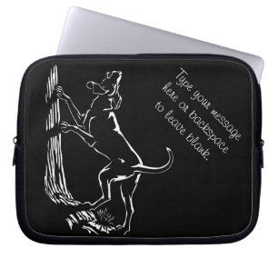 Hond Dog Hoesje Hunting Dog-laptophoes Laptop Sleeve