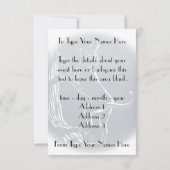 Hond Dog Invitations Personaliseer de Kaart van de (Achterkant)