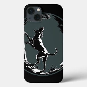 Hond Dog iPad Case Hunting Dog Art iPad Case