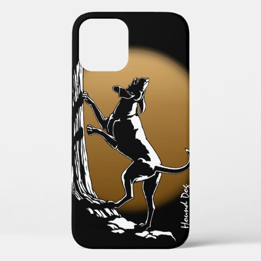 Hond Dog iPhone Case Hunting Dog Mobile Hoesje (Achterkant)