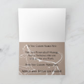 Hond Dog Kaarten Personalized Dog Art Wenskaart (Binnen)