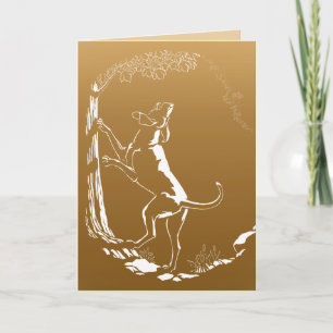 Hond Dog Kaarten Personalized Dog Art Wenskaart
