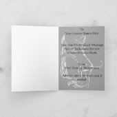 Hond Dog Kaarten Personalized Dog Art Wenskaart (Binnen)