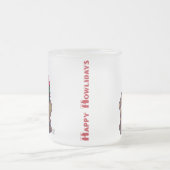 Hond Dog Kerstmis Matglas Koffiemok (Center)