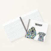 Hond Dog & Labrador Square Notitieboek (Binnen)