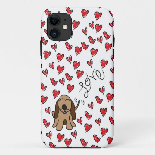 Hond Dog Love Case-Mate iPhone Case (Achterkant)