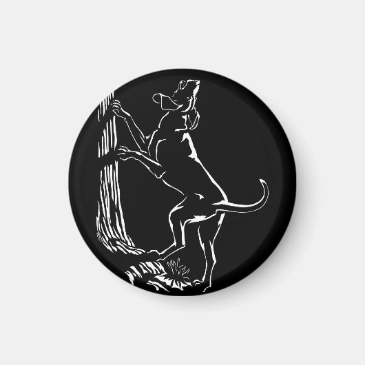 Hond Dog Magnet Hunting Dog Fridge Magnets Decor (Voorkant)