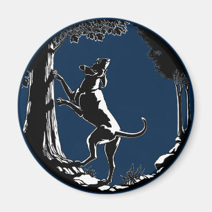 Hond Dog Magnet Hunting Dog Fridge Magnets Decor
