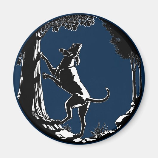 Hond Dog Magnet Hunting Dog Fridge Magnets Decor (Voorkant)