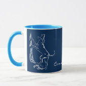 Hond Dog Mok Hunting Dog Art Coffee Cup (Links)