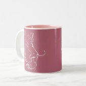 Hond Dog Mok Hunting Dog Art Coffee Cup (Voorkant links)