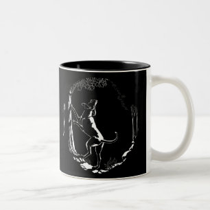 Hond Dog Mok Hunting Dog Art Coffee Cup