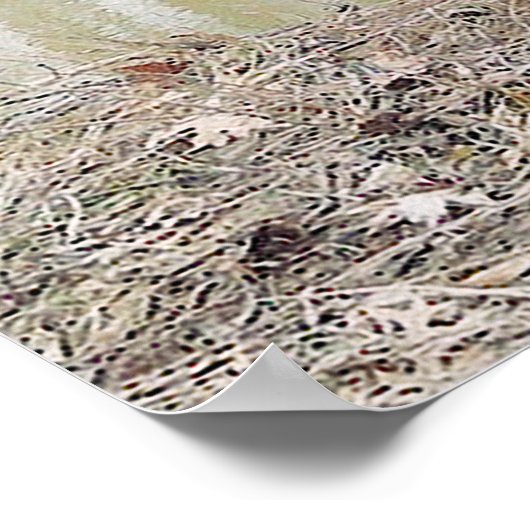 Hond Dog op het Poster (Hoek)