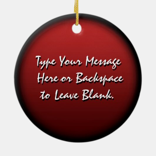 Hond Dog Ornament Aangepaste ontkleuring van de ho (Achterkant)