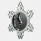 Hond Dog Ornament Coonhound Dog Art Decoration (Rechts)