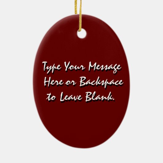 Hond Dog Ornament Custom Hunting Dog Decoration (Achterkant)