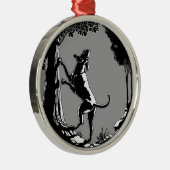 Hond Dog Ornament Hunting Dog Art Decoration (Rechts)
