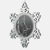 Hond Dog Ornament Hunting Dog Art Decoration (Rechts)