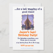 Hond Dog Party Center Kaart (Achterkant)